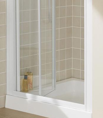Semi-Frameless Bi-Fold Shower Door